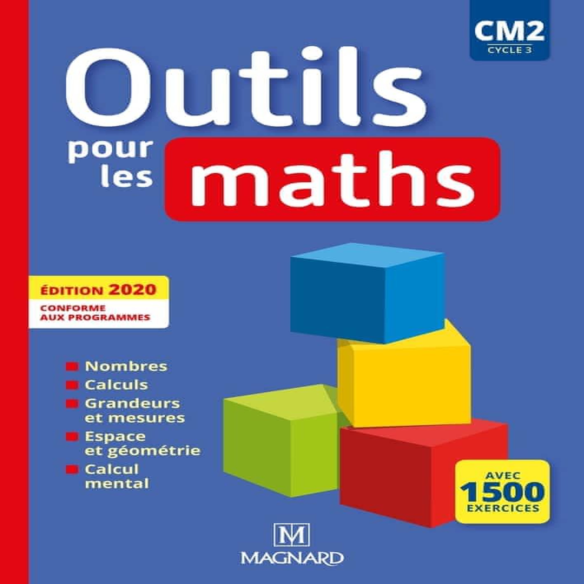 OUTILS POUR LES MATHS CM2. EDITION 2020, Carle Sylvie
