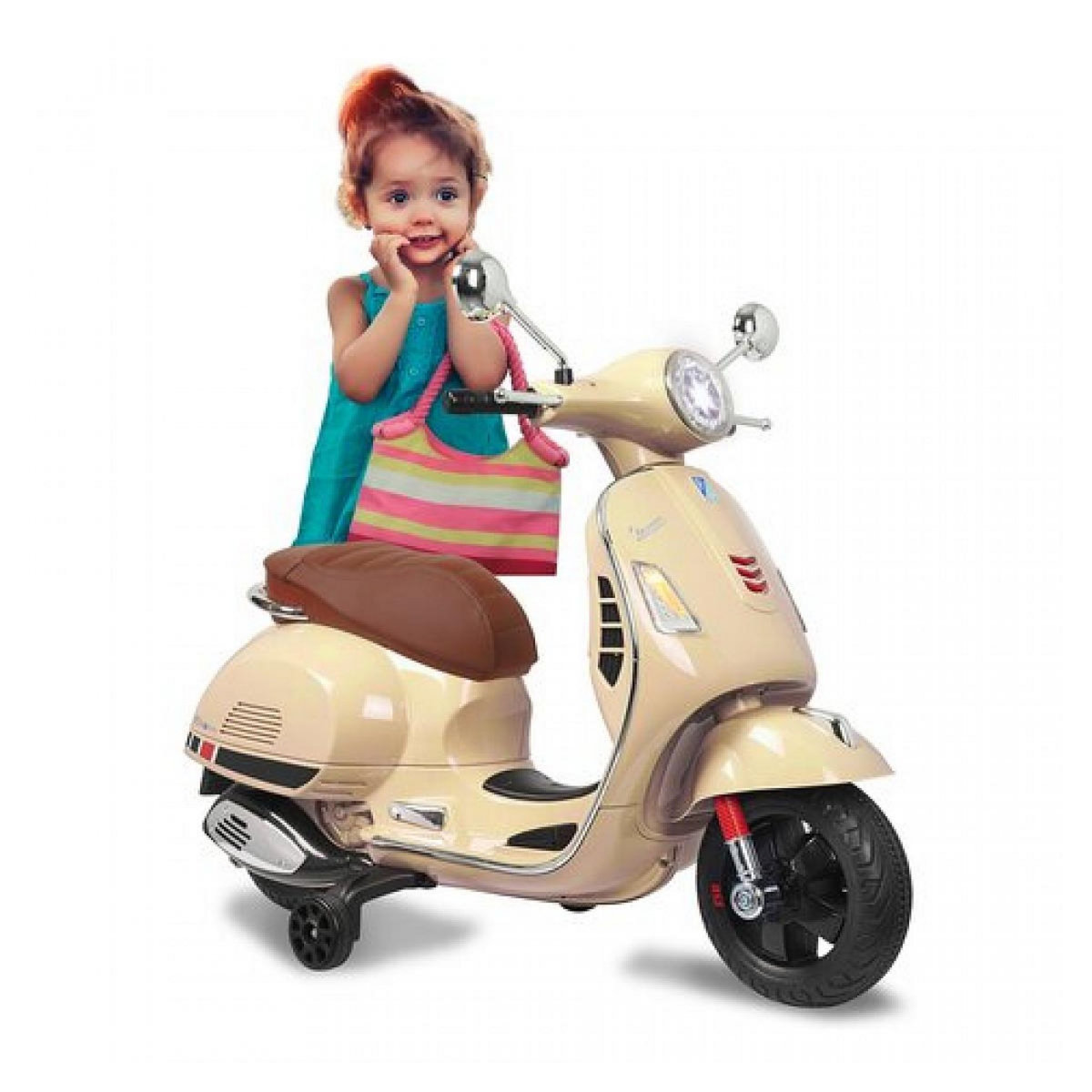 Jamara Ride-on Vespa GTS 125 beige 12V