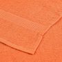 Voir la diapositive 6 : VIDAXL Serviettes de visage 10 pcs orange 30x30 cm 360 g m² 100% coton