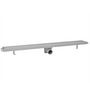 Voir la diapositive 3 : VIDAXL Drain de douche lineaire 2 pc 930 x 140 mm Acier inoxydable