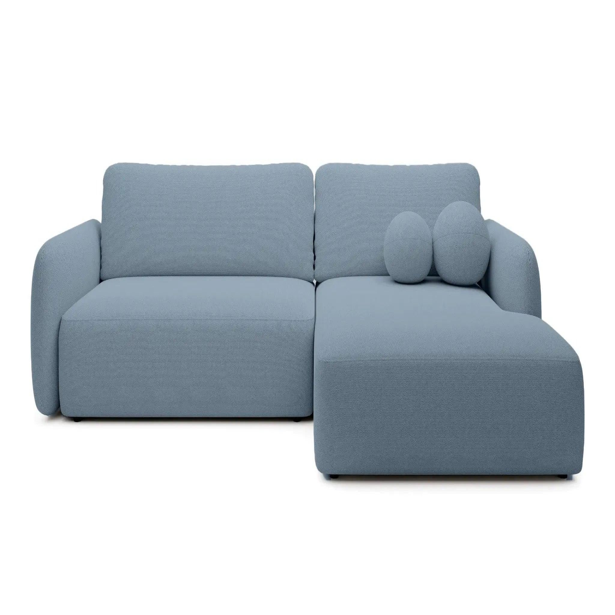 Voir la diapositive 1 : CASANOVA PARIS Gigi - canapé d'angle convertible tissu bouclette
