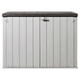 Voir la diapositive 1 : TOOMAX Coffre de rangement jardin multifonction résine - Taupe et marron - 2270L - STOREWAY PLUS 2XL