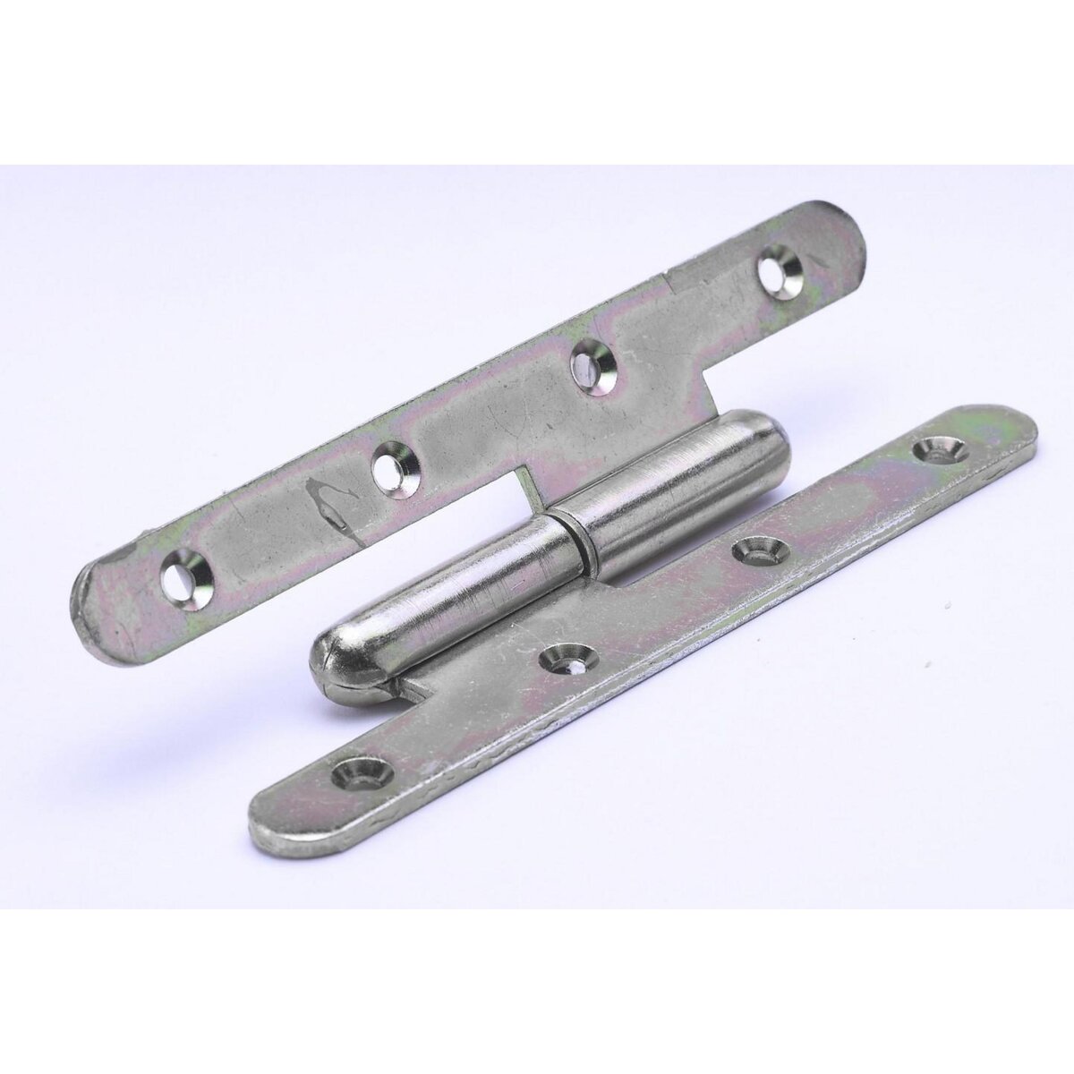 CENTRALE BRICO Paumelle inox pour porte HETTICH, L.140 x l.55 mm