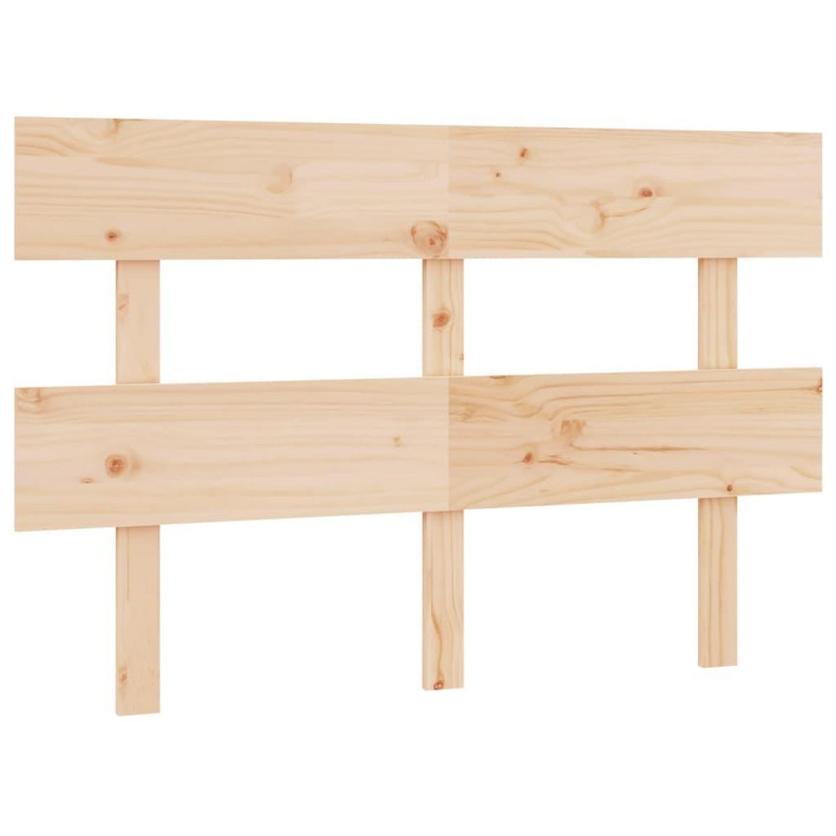VIDAXL Tete de lit 144x3x81 cm Bois massif de pin