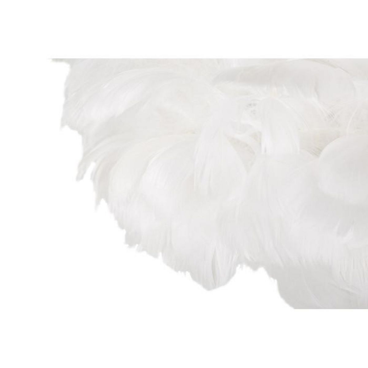 Paris Prix Lampadaire Imitation Plume  Slim  170cm Or & Blanc