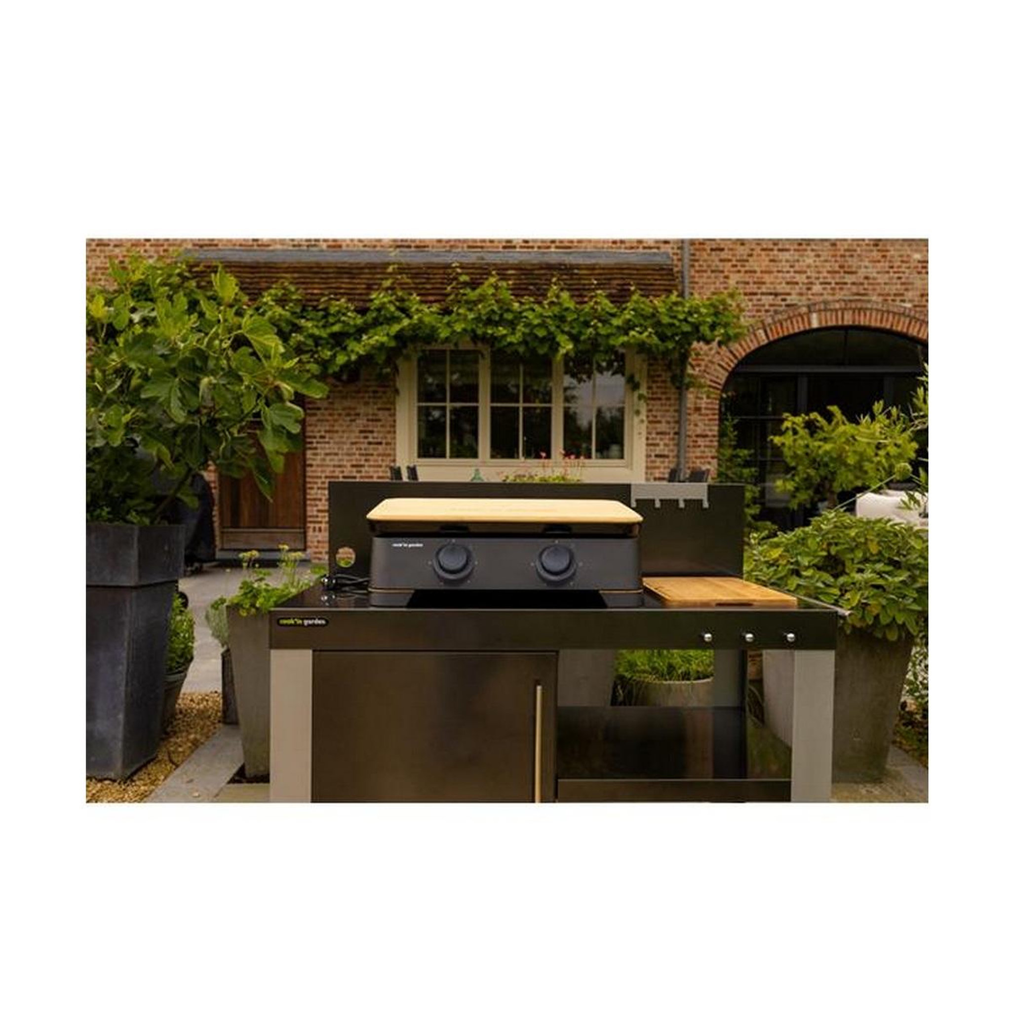 Voir la diapositive 2 : COOK IN GARDEN Plancha électrique 2500w 56.5x36.5cm - pe005