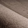 Voir la diapositive 3 : Paris Prix Tapis Uni Rond Doux à Poils Longs  Rabbit  Taupe
