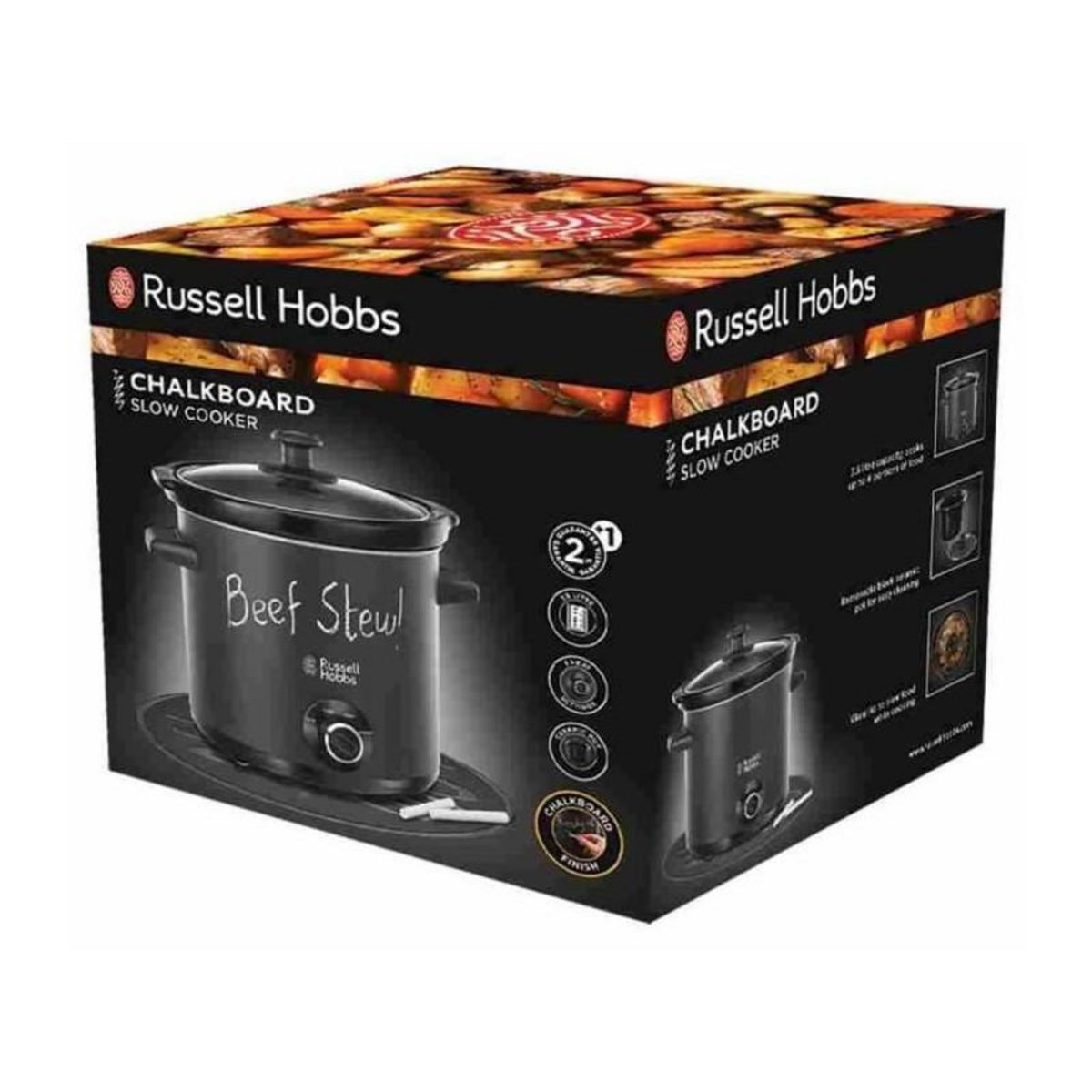 Russell Hobbs RUSSELL HOBBS 24180-56 - Mijoteur Ardoise - 3,5L - 200 W