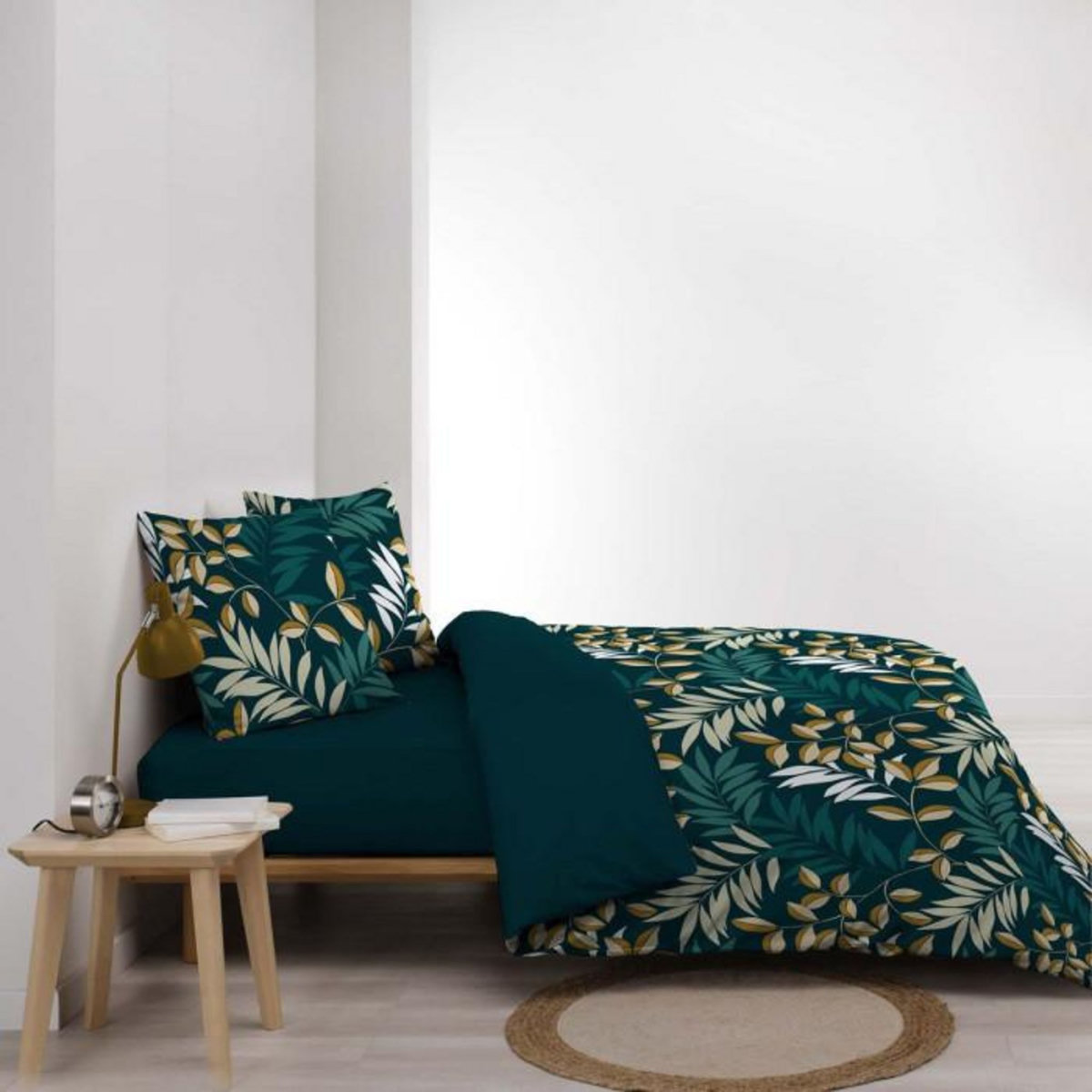 Paris Prix Parure de Lit 3 Pièces  Nelida  240x220cm Bleu