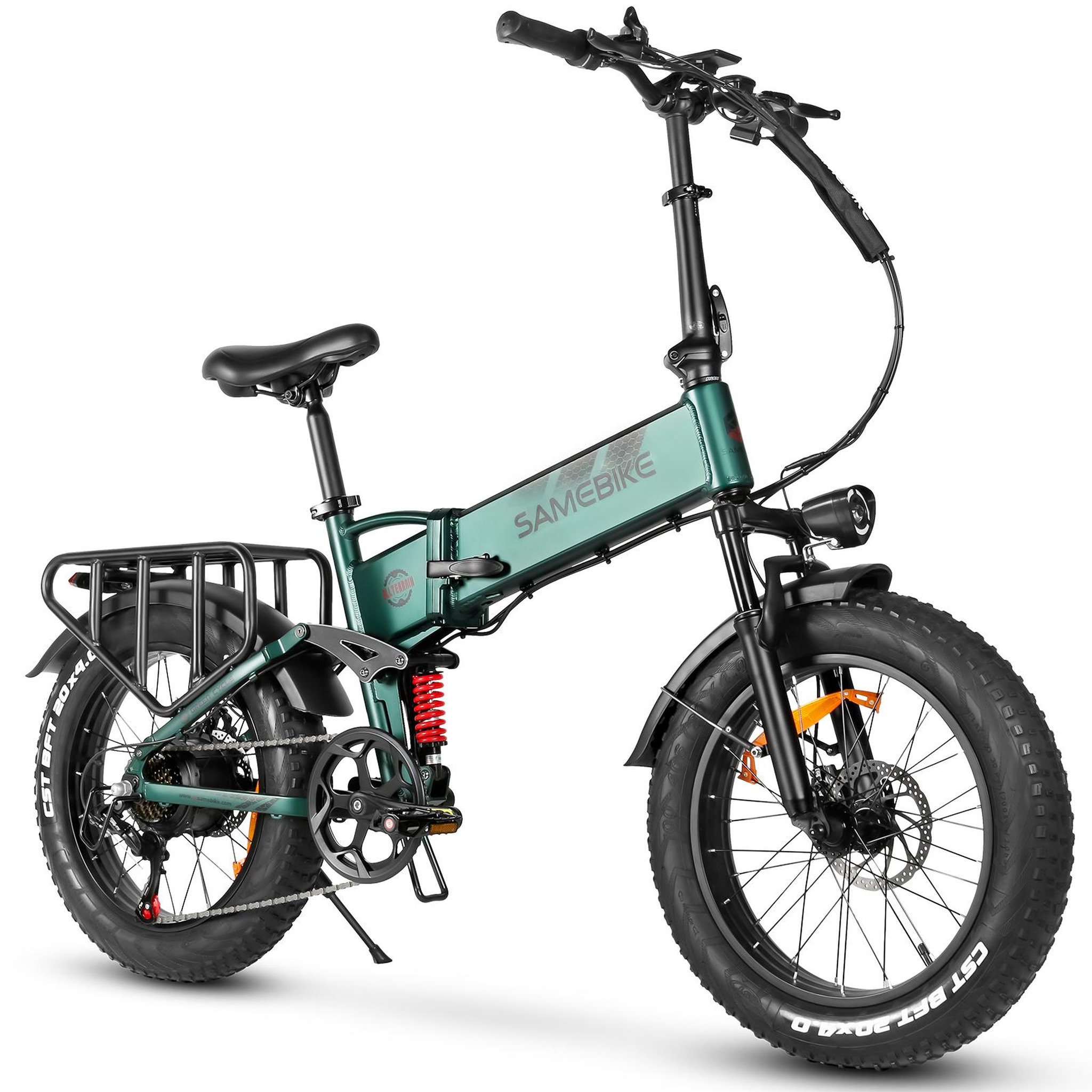 Voir la diapositive 2 : SAMEBIKE Vélo électrique pliable SameBike RS-A02 Pro