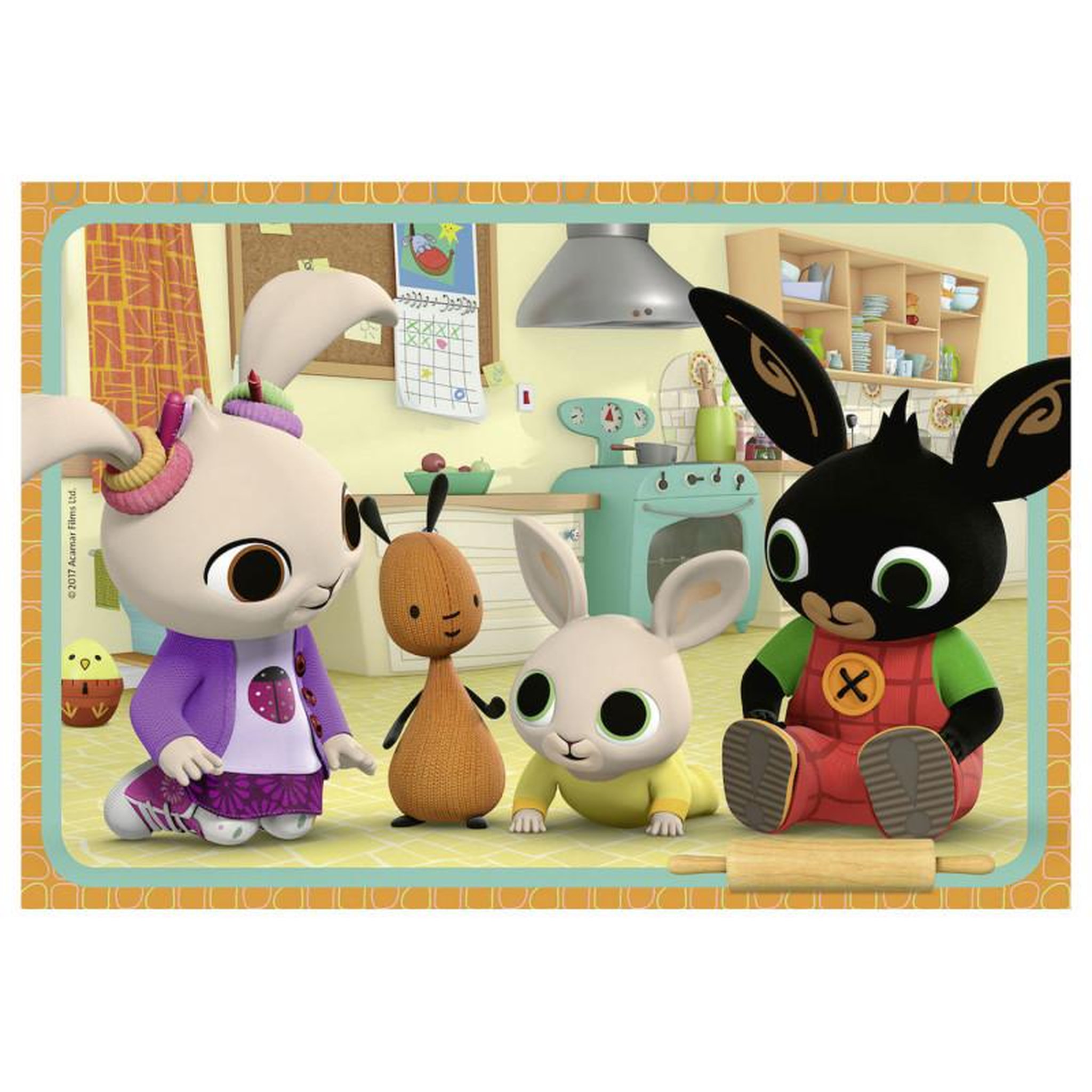 Voir la diapositive 3 : RAVENSBURGER Ravensburger - Bing Puzzle, 2x12st. 76185