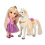 Voir la diapositive 2 : JAKKS PACIFIC Coffret Poupée Raiponce avec Cheval Maximus 15 cm
