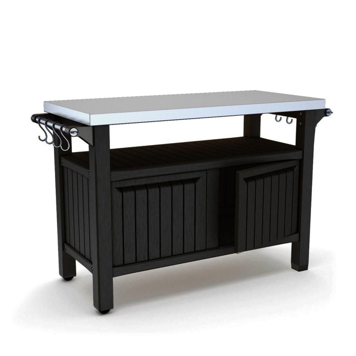 KETER Table de cuisine buffet en résine 279L