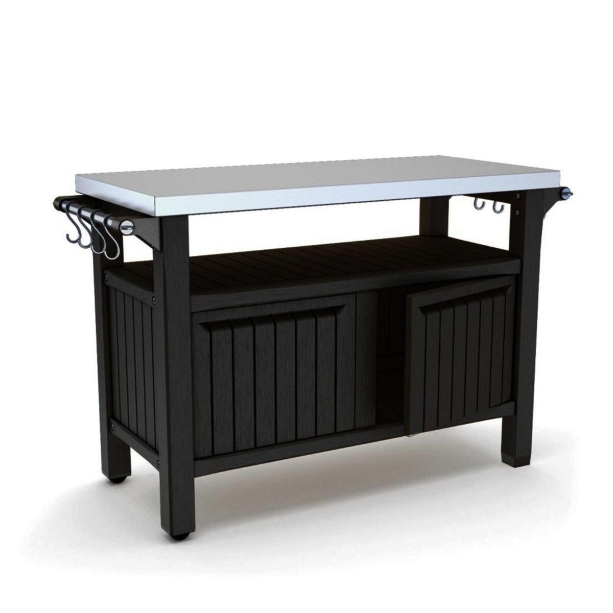 KETER Table de cuisine buffet en résine 279L