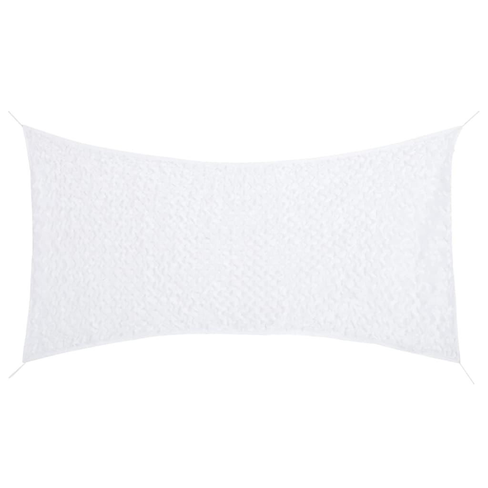 VIDAXL Filet de camouflage avec sac de rangement 292x213 cm blanc