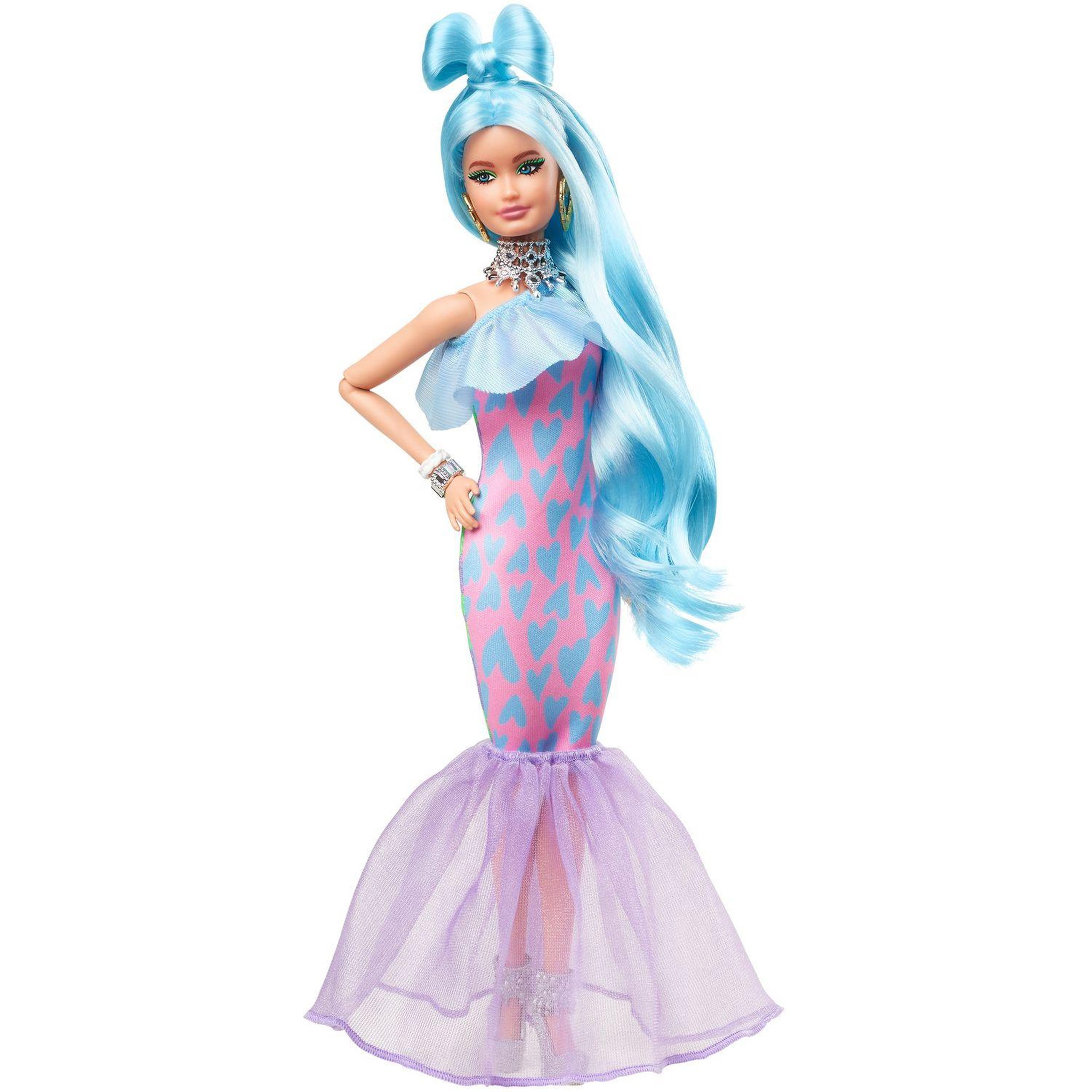 Voir la diapositive 9 : BARBIE Poupée Barbie extra Mix & Match 