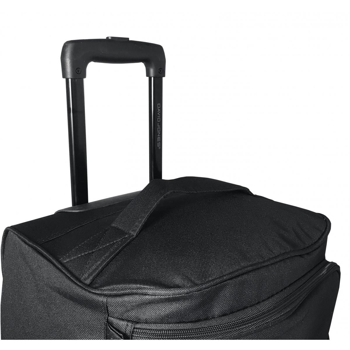 David Jones Sac de voyage avec roulettes 120L grand volume 76cm