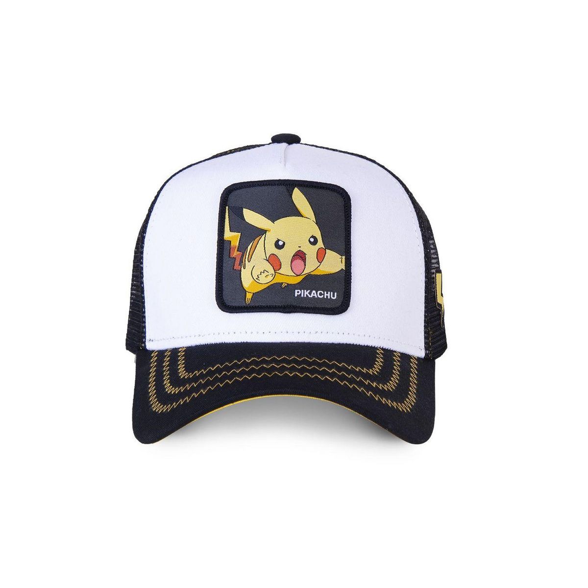 CAPSLAB Casquette Capslab trucker Pokemon Pikachu Blanc
