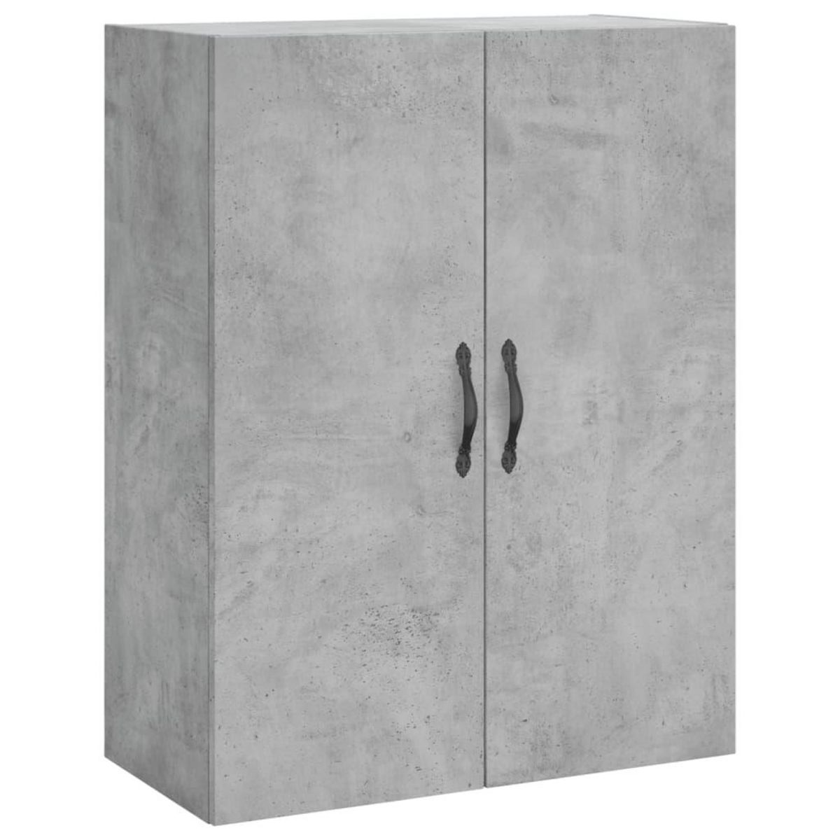 VIDAXL Buffet haut Gris beton 69,5x34x180 cm Bois d'ingenierie