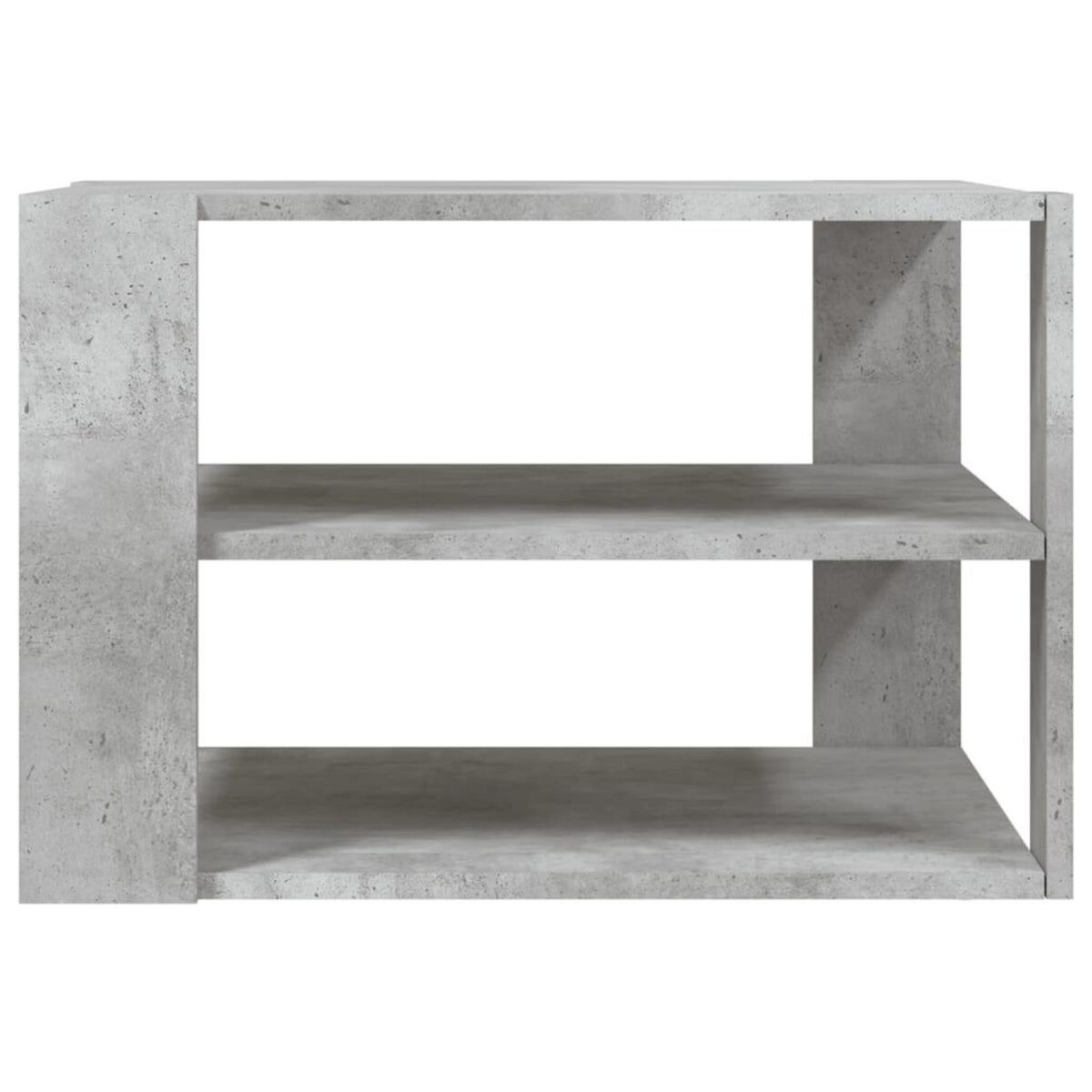 VIDAXL Table basse gris beton 59,5x59,5x40 cm bois d'ingenierie