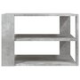 Voir la diapositive 4 : VIDAXL Table basse gris beton 59,5x59,5x40 cm bois d'ingenierie