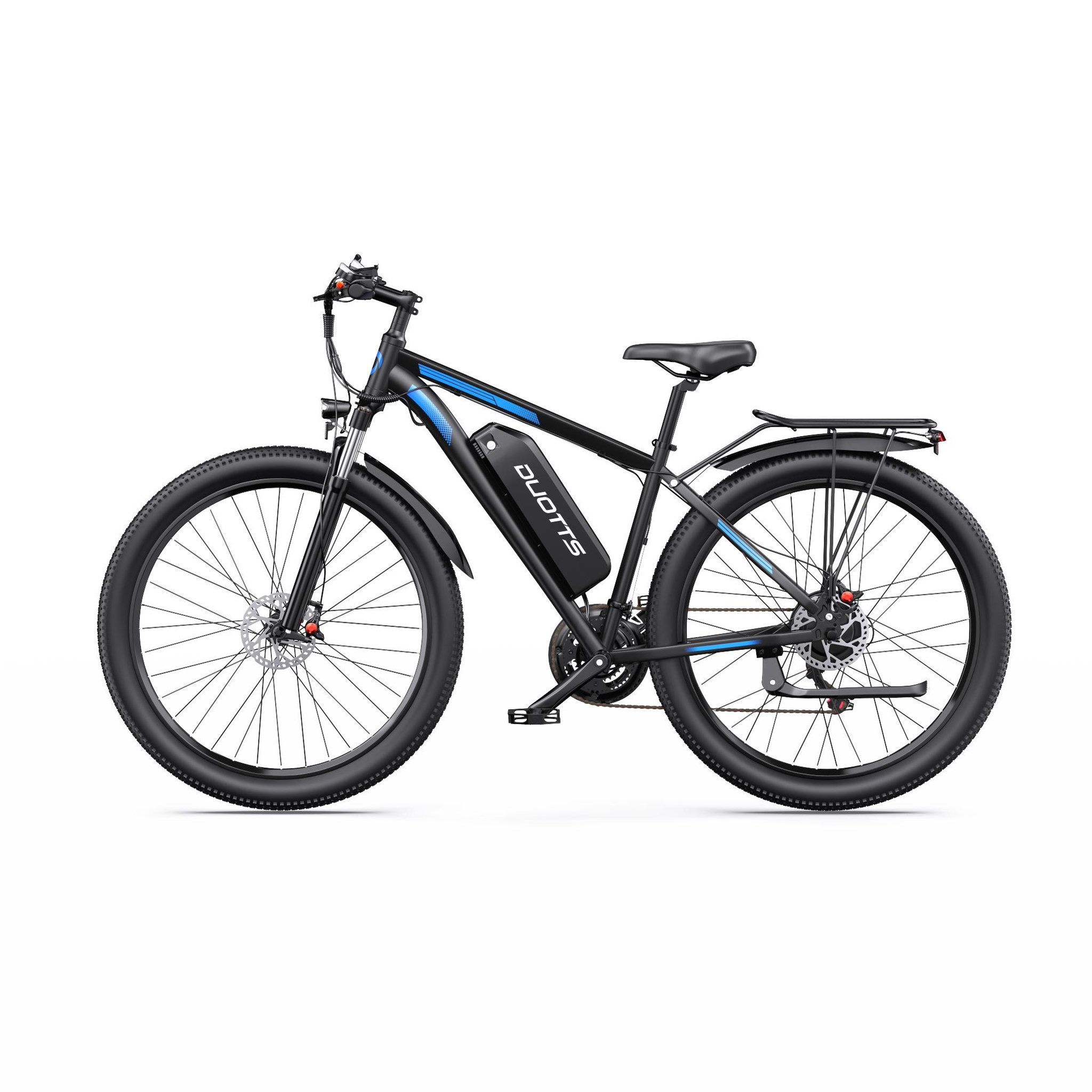 Voir la diapositive 2 : DUOTTS Vélo électrique DUOTTS C29L à double batterie, 48 V 30 Ah, 21 vitesses