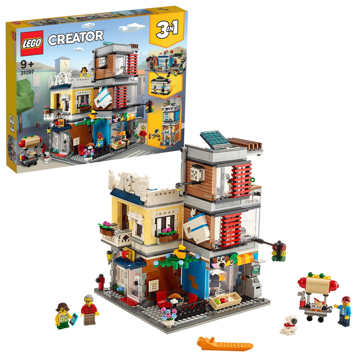 LEGO Creator 31097 - L'animalerie et le café