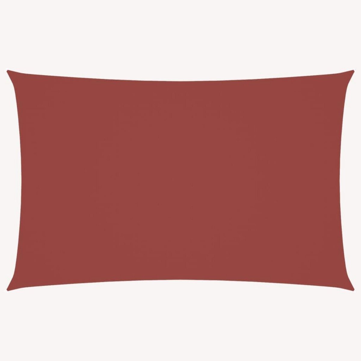 VIDAXL Voile de parasol tissu oxford rectangulaire 5x8 m terre cuite