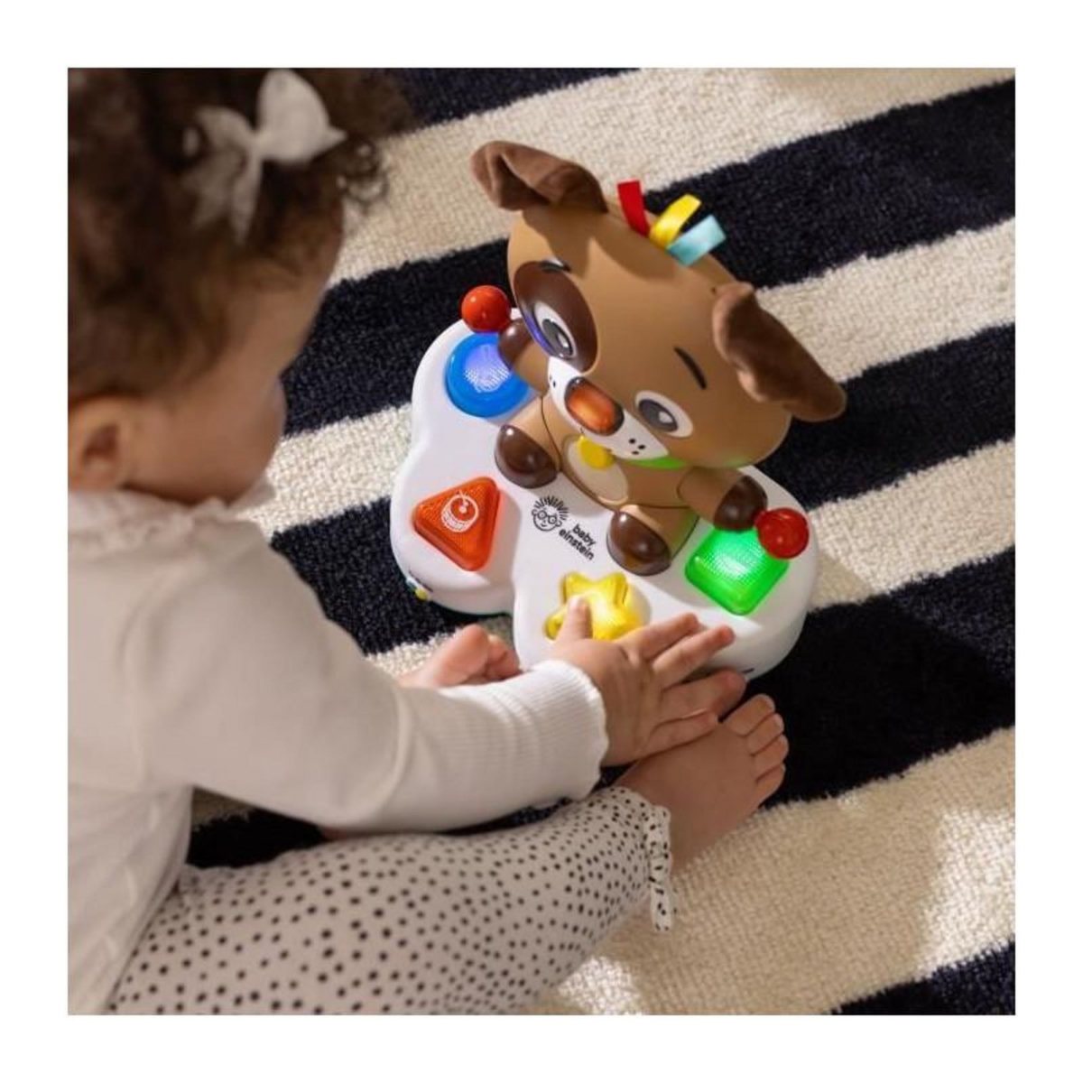 BABY EINSTEIN BABY EINSTEIN Jouet d'éveil multisensoriel, Musique et Lumieres, Interactif et Multilingue
