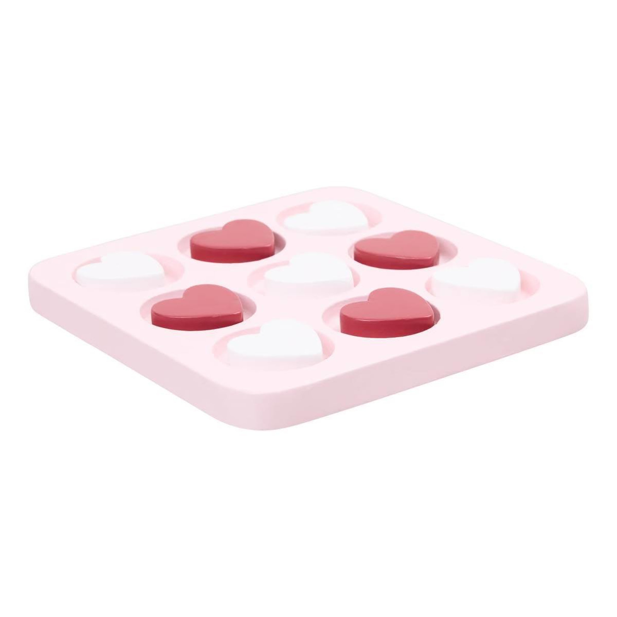 ATMOSPHERA Jeu de morpion déco  love  18cm rose