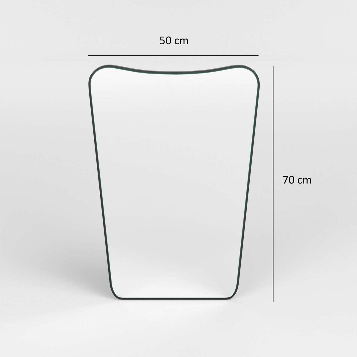 TOILINUX Miroir graphique Alizéa - 50x70 cm