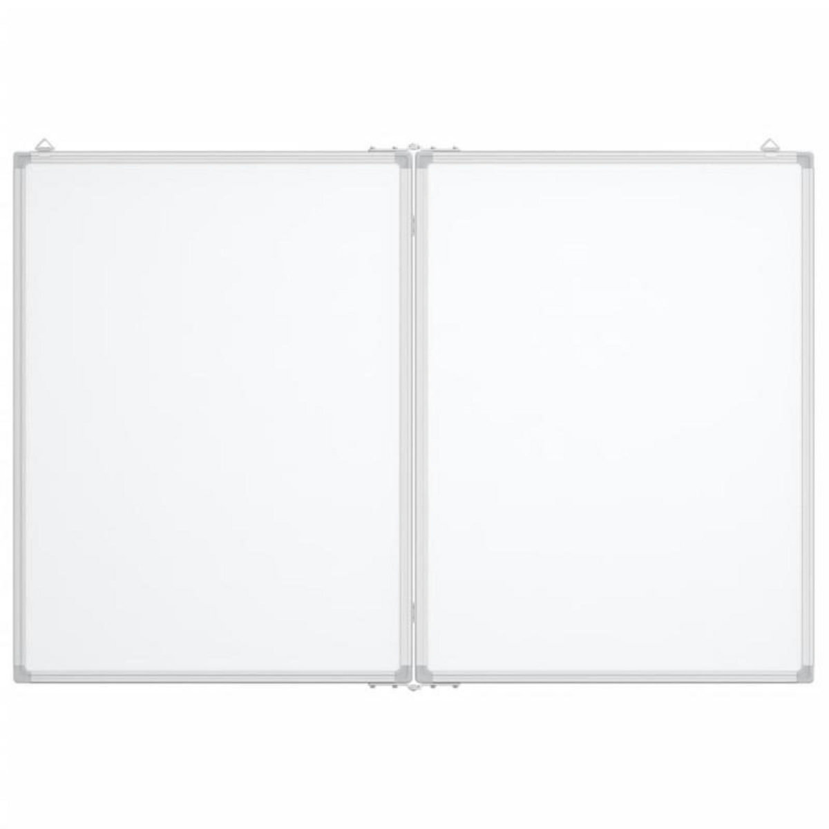 VIDAXL Tableau blanc magnétique pliable 100x80x1,7 cm aluminium