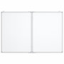 Voir la diapositive 3 : VIDAXL Tableau blanc magnétique pliable 100x80x1,7 cm aluminium