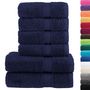 Voir la diapositive 2 : VIDAXL Ensemble de serviettes de qualité supérieure SOLUND 6 pcs