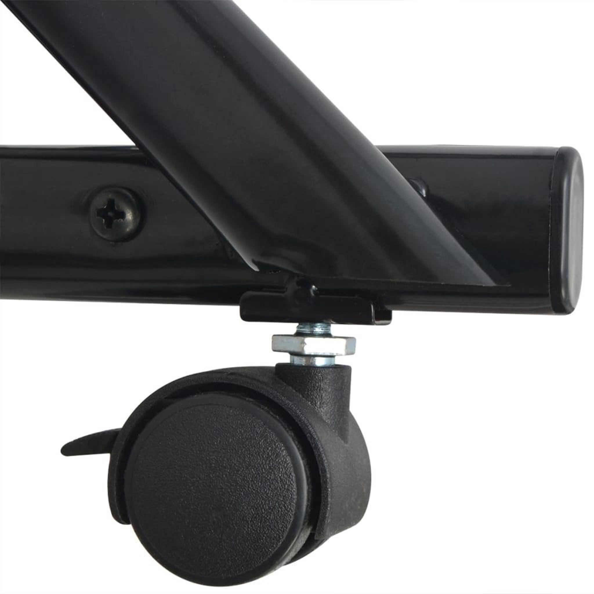 Voir la diapositive 5 : VIDAXL Porte-revue 40 x 32 x 131 cm noir a4