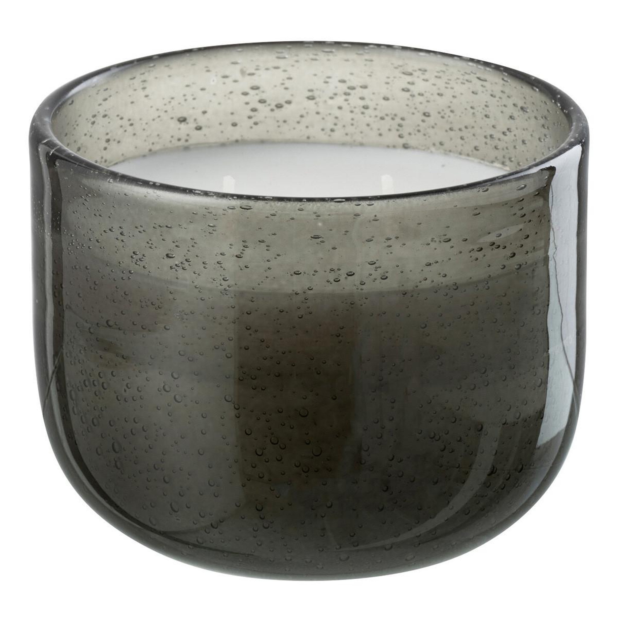 J-LINE Bougie parfumée en verre  li-ly  9cm incense vert