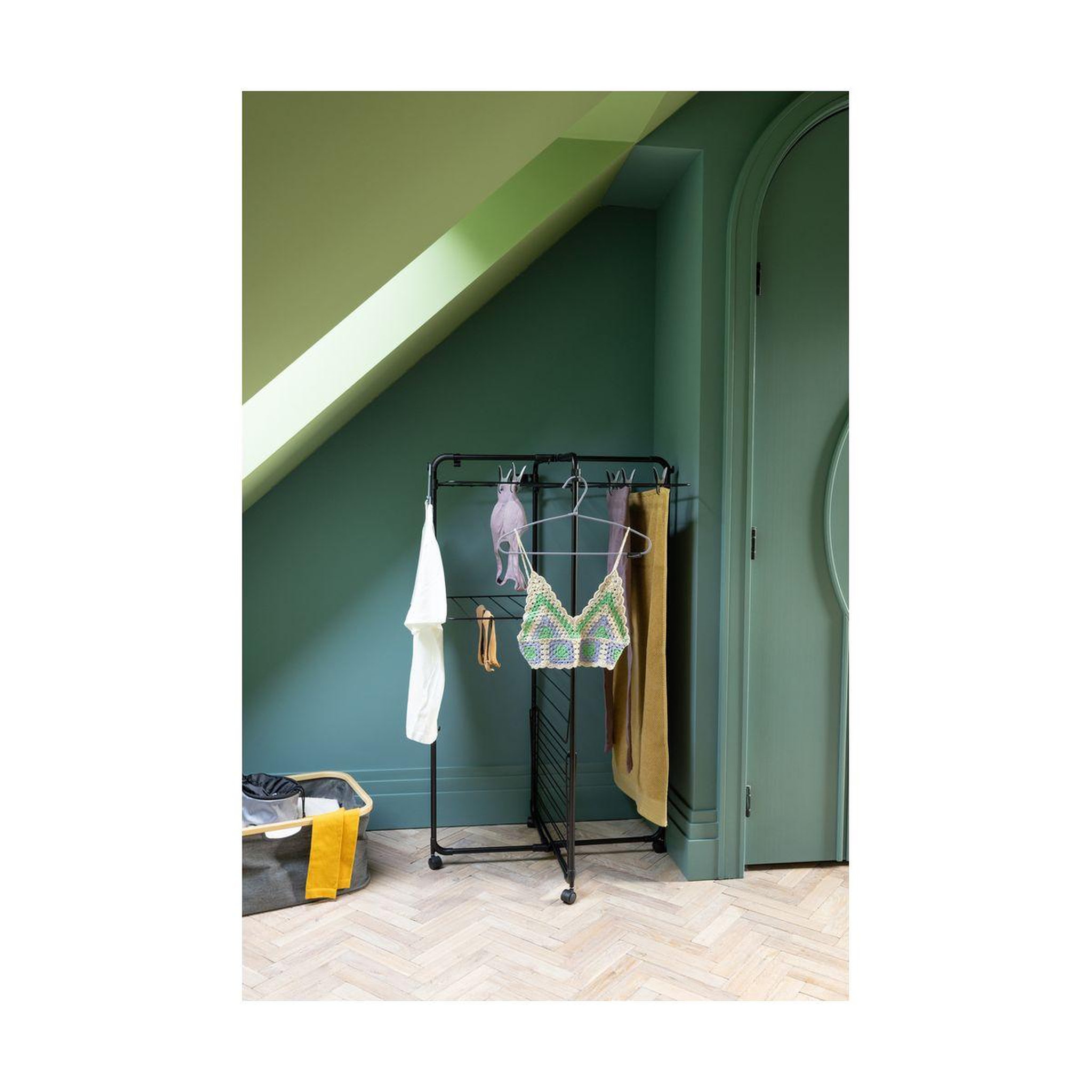 Voir la diapositive 3 : BRABANTIA Etendoir à linge Tour Hang on 23M Noir