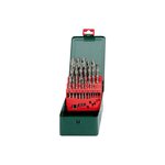 METABO SAS Coffret de 25 forets à métaux en acier rapide HSS-G SP