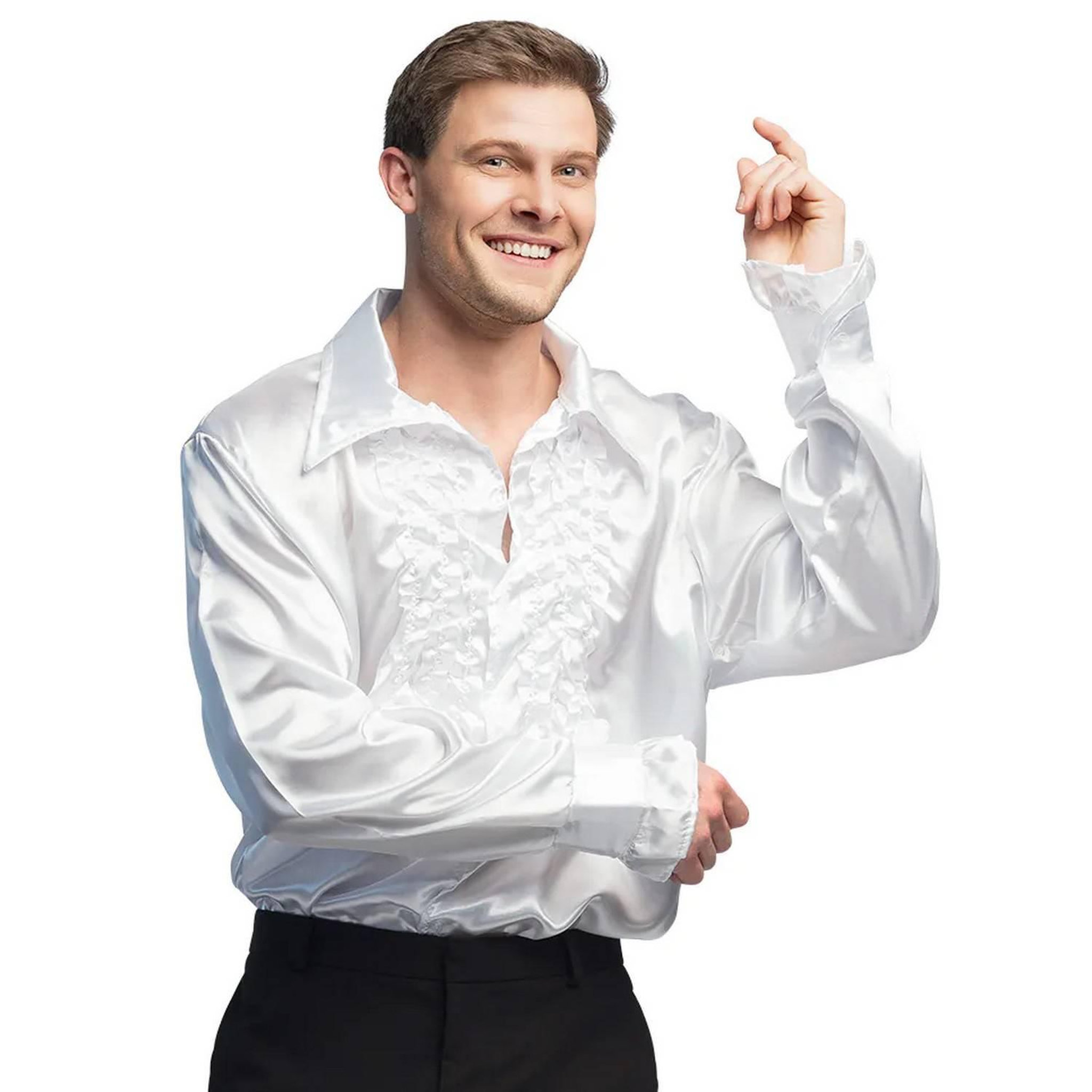 Boland Chemise Disco Blanche - Adulte - M