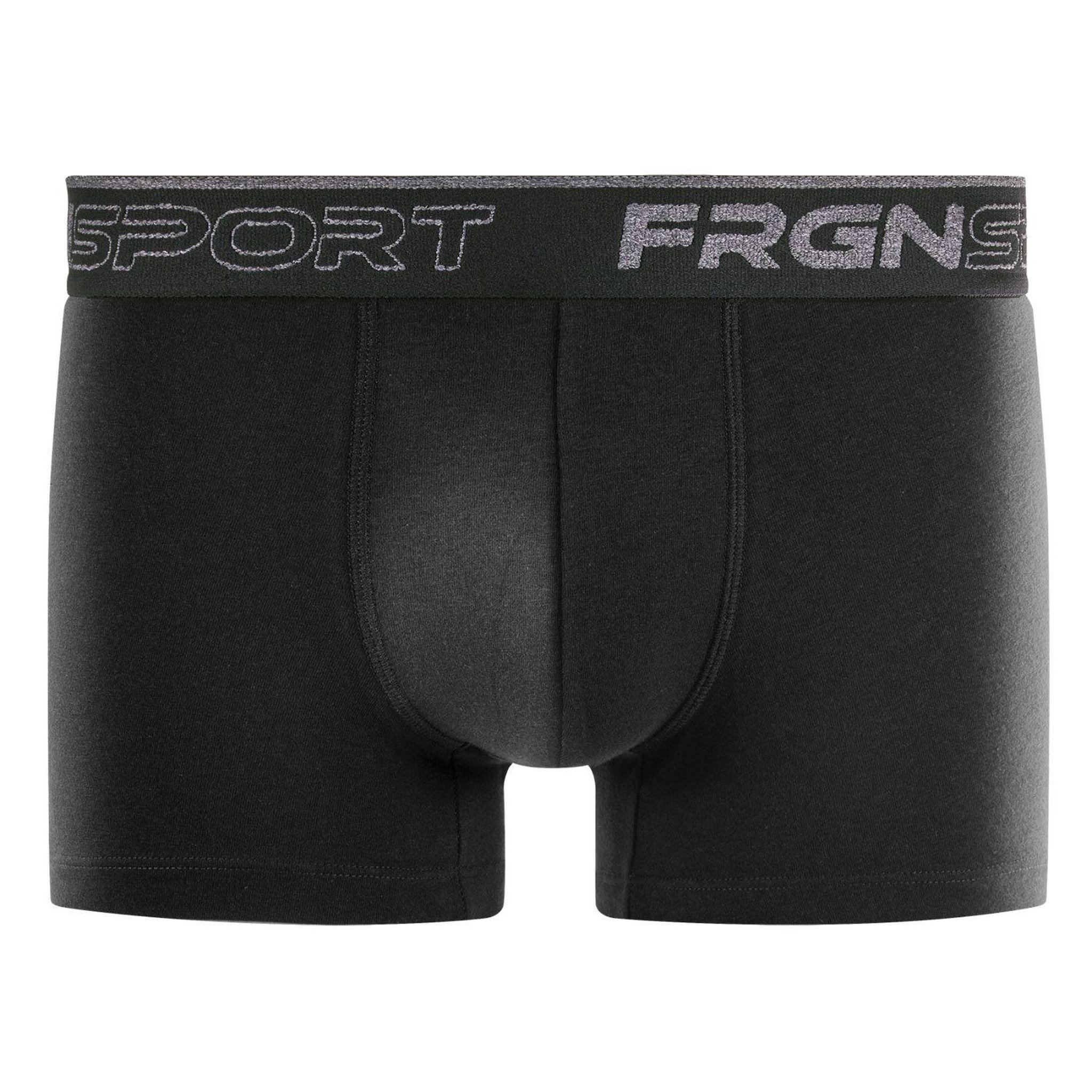 Voir la diapositive 4 : FREEGUN Lot de 4 boxers homme en coton Dynamic Jim