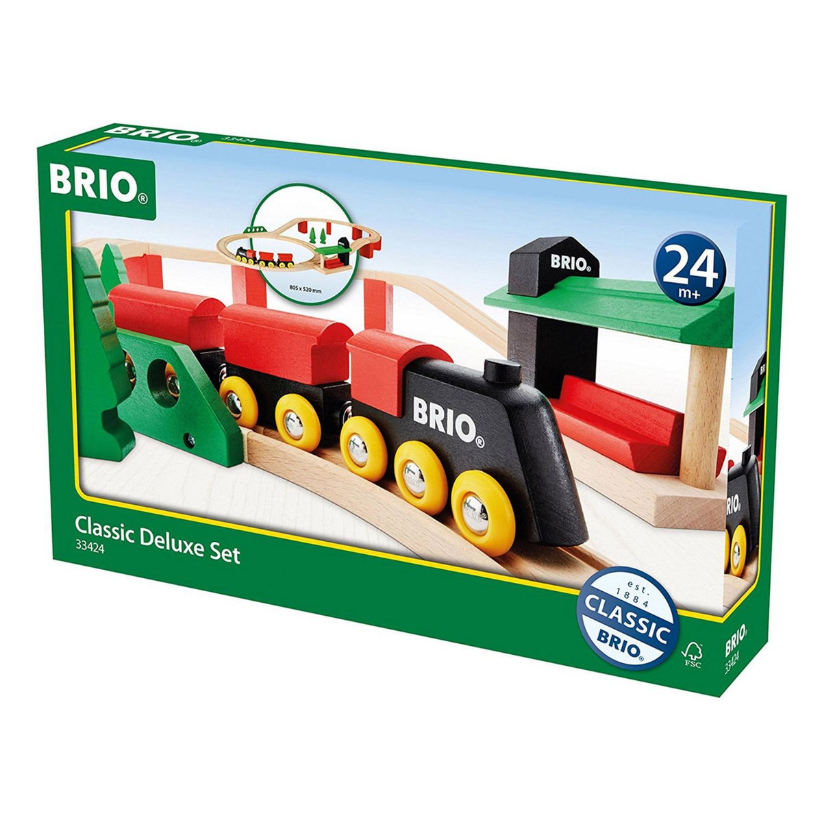 Brio Train Brio : Circuit tradition deluxe