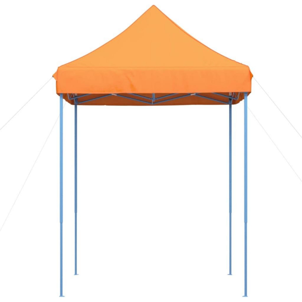 VIDAXL Tente de reception pliable escamotable orange 200x200x306 cm