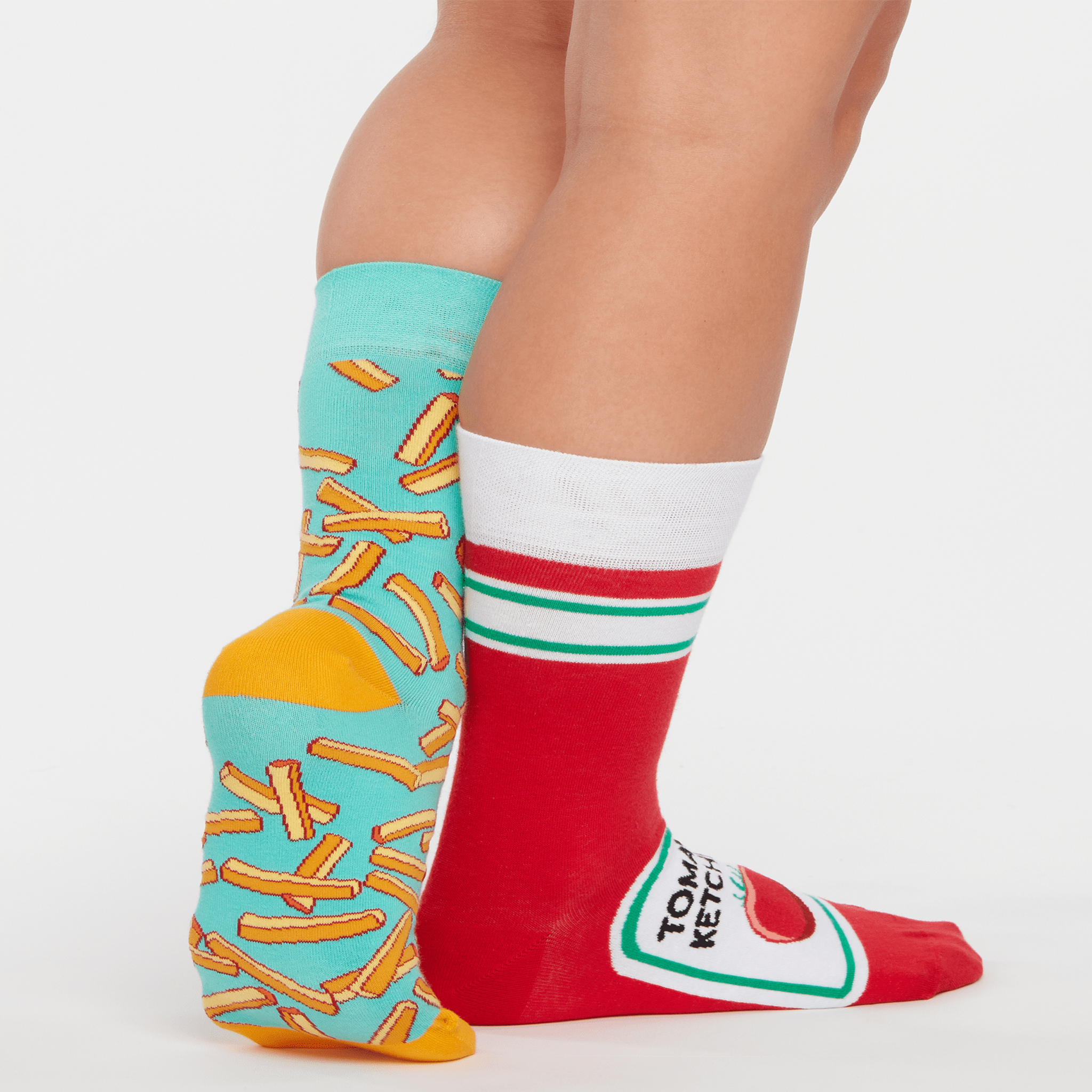 Voir la diapositive 3 : DEDOLES Chaussettes frites et ketchup