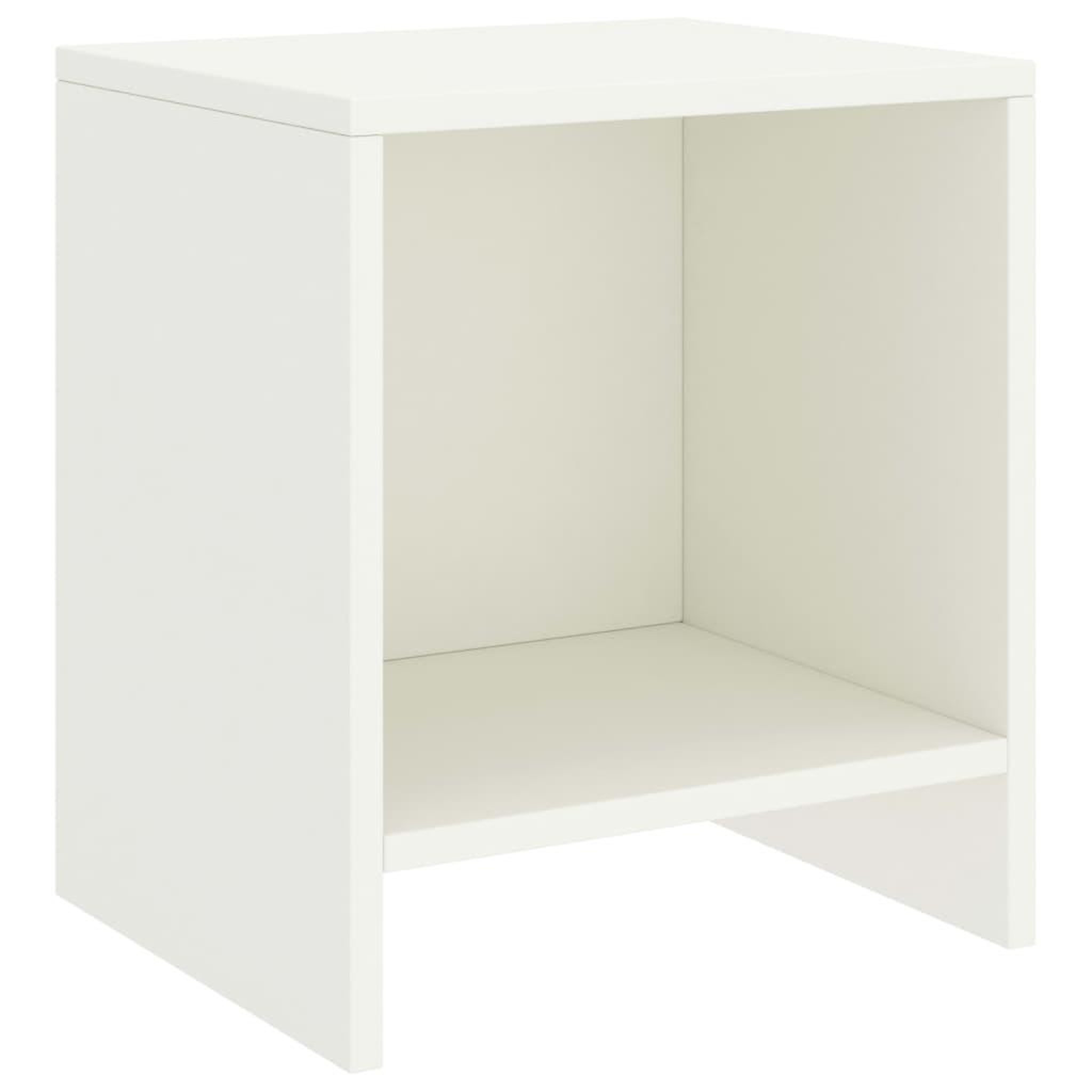 Voir la diapositive 2 : VIDAXL Tables de chevet 2 pcs Blanc 35x30x40 cm Bois de pin massif