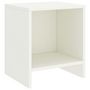 Voir la diapositive 2 : VIDAXL Tables de chevet 2 pcs Blanc 35x30x40 cm Bois de pin massif