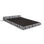 Voir la diapositive 3 : Chauffeuse 2 places tissu PLUME