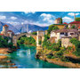 Voir la diapositive 1 : Trefl Puzzle 500 pièces : Vieux Pont de Mostar, Bosnie-Herzégovine