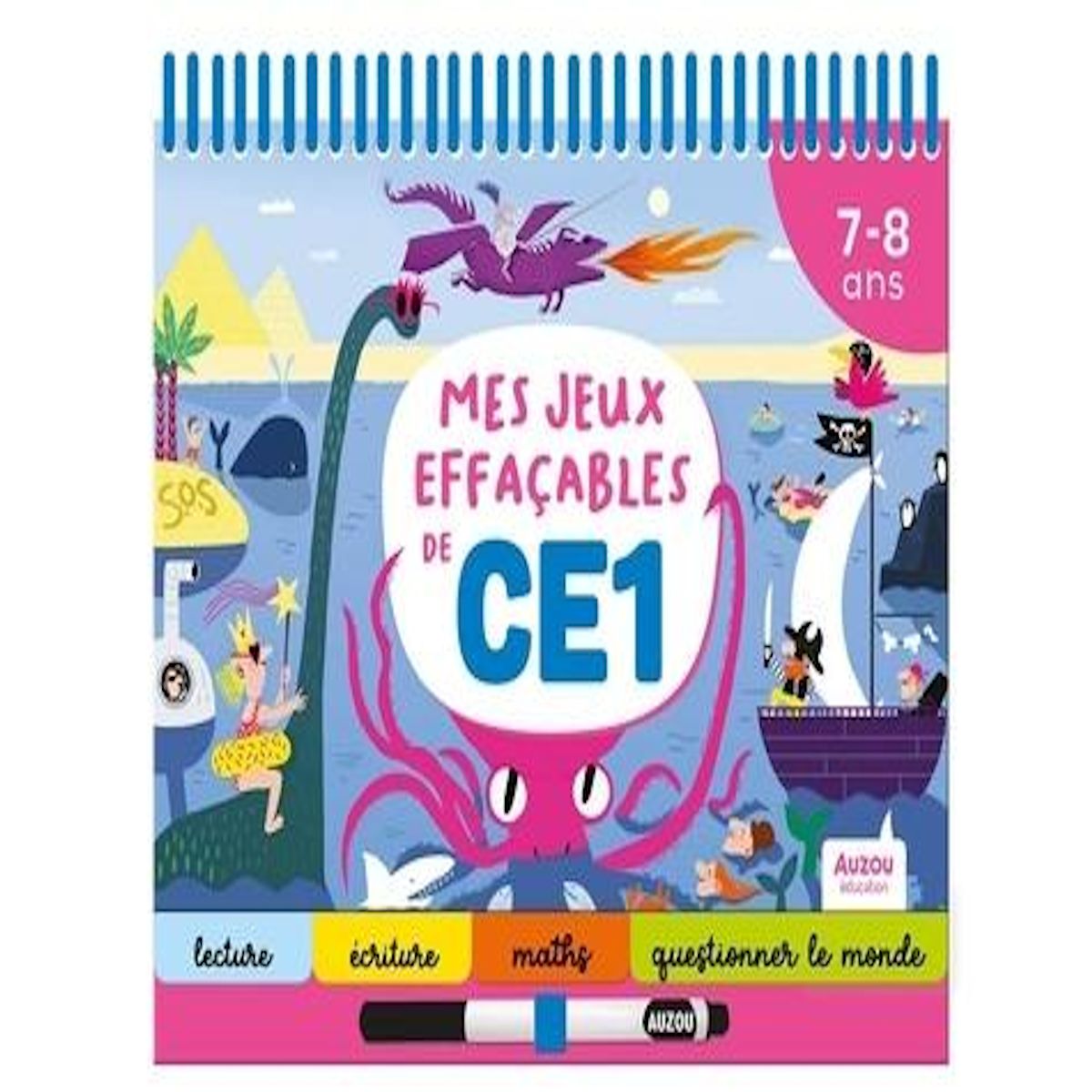 MES JEUX EFFACABLES DE CE1, Mazars Emma