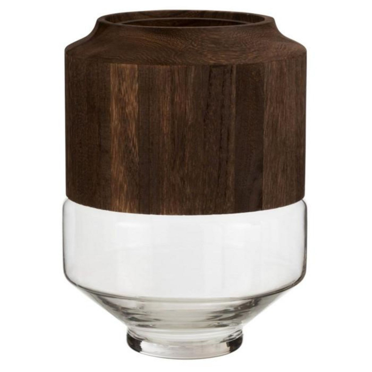 Paris Prix Vase Rond Design  Galupa  31cm Marron