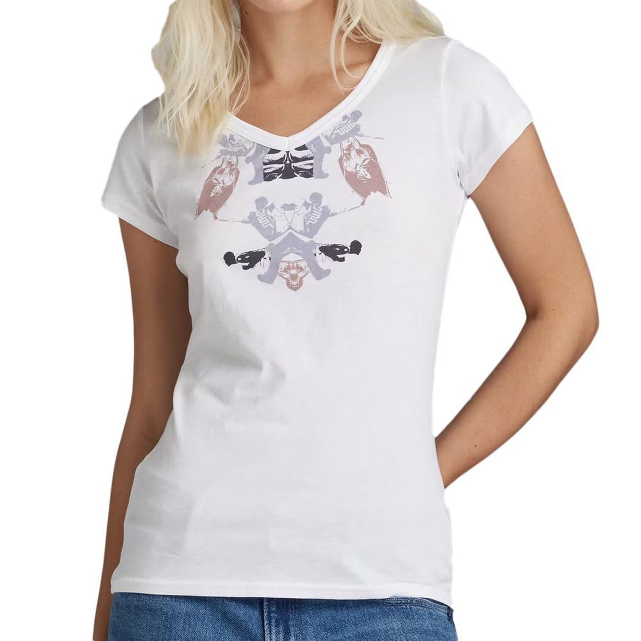 G-Star Raw T-shirt Blanc Femme G-Star Raw Look Book. Coloris disponibles : Blanc